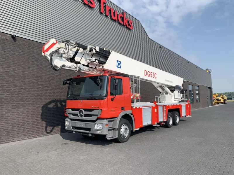 Mercedes-Benz Actros 3332 6X4 XCMG DG53C FIRE FIGTHING PLATFORM 53 METER - Truck: picture 2 Mercedes-Benz Actros 3332 6X4 XCMG DG53C FIRE FIGTHING PLATFORM 53 METER - Truck: picture 2