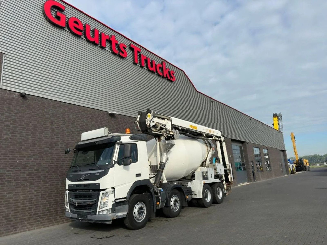 Volvo FM 410 8X4 + STETTER 9 M3 MIXER/MISCHER + THEAM - Concrete mixer truck: picture 2 Volvo FM 410 8X4 + STETTER 9 M3 MIXER/MISCHER + THEAM - Concrete mixer truck: picture 2