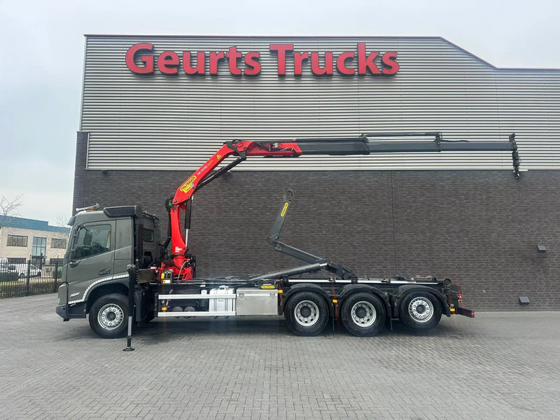 Volvo FM 460 8X4 PALFINGER + HAAKARMSYTEEM + PALFINGER PK 19.001 SLD 5 KRAAN/KRAN/CRANE/GRUA - Hook lift truck, Crane truck: picture 1 Volvo FM 460 8X4 PALFINGER + HAAKARMSYTEEM + PALFINGER PK 19.001 SLD 5 KRAAN/KRAN/CRANE/GRUA - Hook lift truck, Crane truck: picture 1