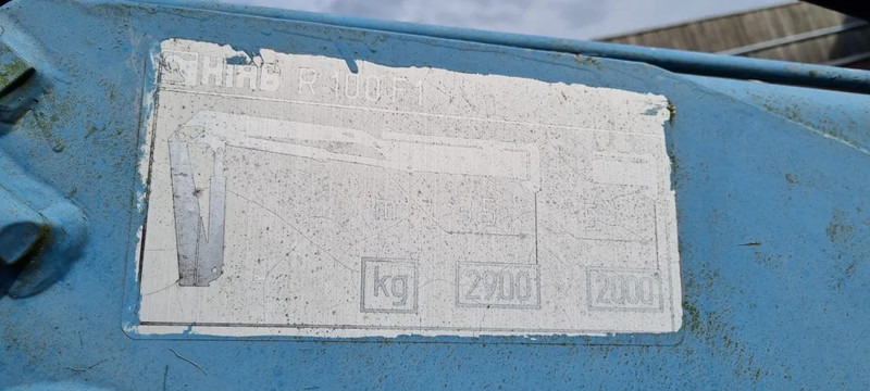 Hiab R 100 F1 - Truck mounted crane: picture 3 Hiab R 100 F1 - Truck mounted crane: picture 3