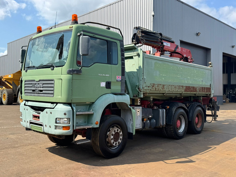 MAN TGA 26.480 - Tipper, Crane truck: picture 1 MAN TGA 26.480 - Tipper, Crane truck: picture 1