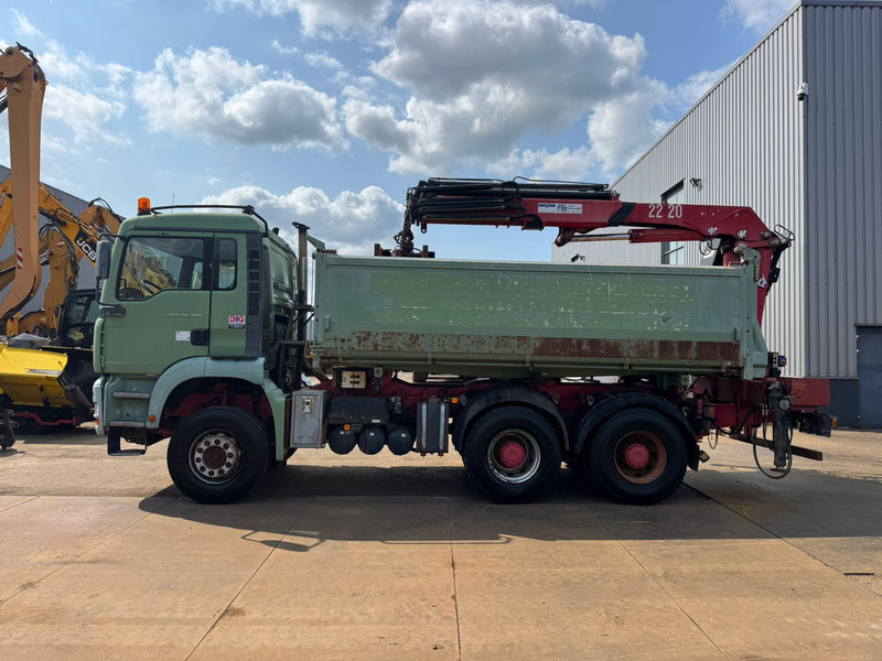 MAN TGA 26.480 - Tipper, Crane truck: picture 2 MAN TGA 26.480 - Tipper, Crane truck: picture 2