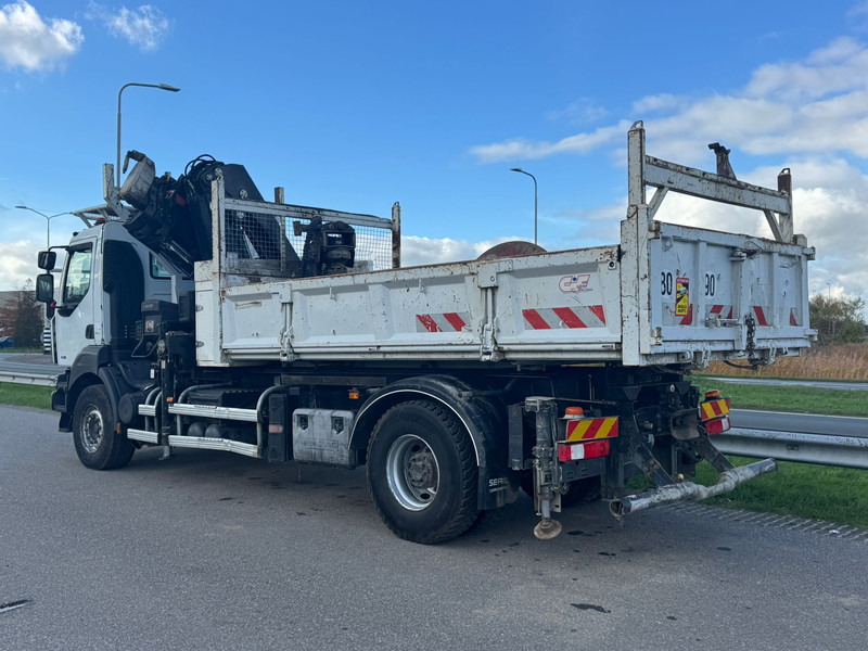 Renault KERAX 430.19 - Tipper, Crane truck: picture 3 Renault KERAX 430.19 - Tipper, Crane truck: picture 3