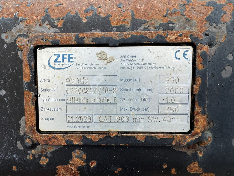 Bucket ZFE Side-Tilting bucket: picture 10