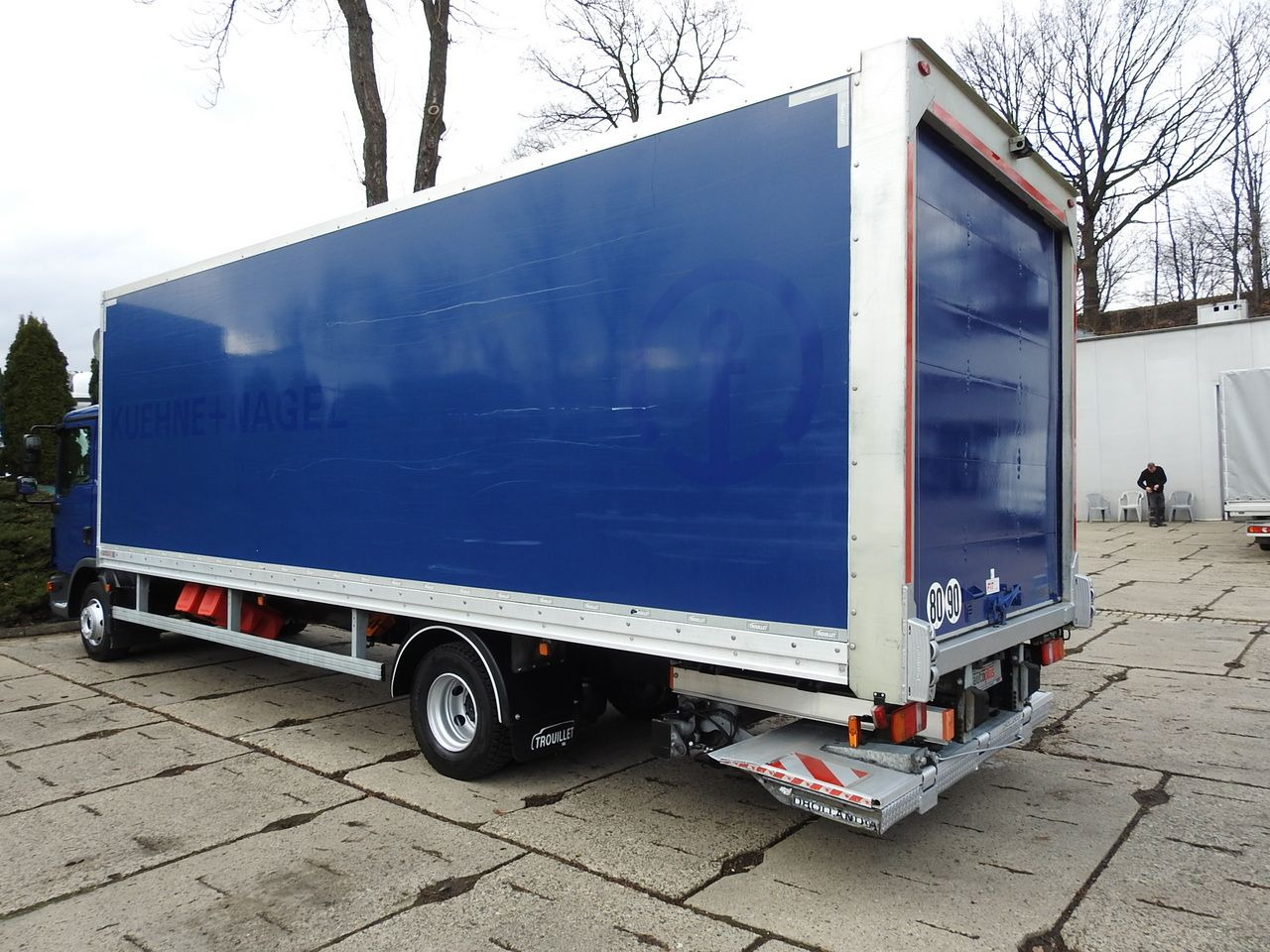 Closed box van MAN TGL 12.220 BOX LIFT 18 PALLETS CRUISE CONTROLAIR CONDITIONING PNEUMATICS AUTOMATIC TWIN WHEELS  220HP: picture 9