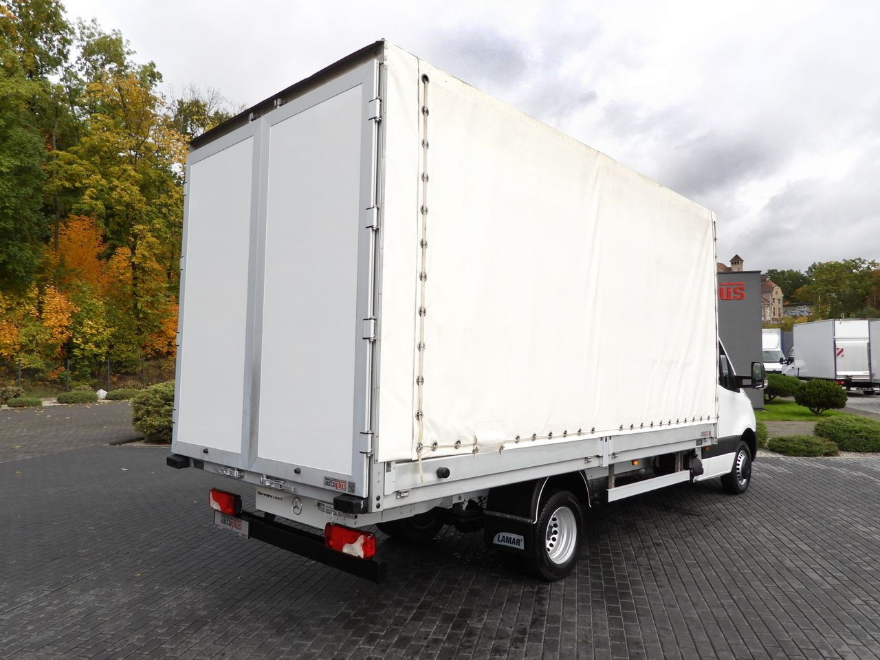 MERCEDES SPRINTER 316 TARPAULIN 10 PALLETS TWIN WHEELS AIR CONDITIONING  165HP - Curtain side van: picture 3 MERCEDES SPRINTER 316 TARPAULIN 10 PALLETS TWIN WHEELS AIR CONDITIONING  165HP - Curtain side van: picture 3