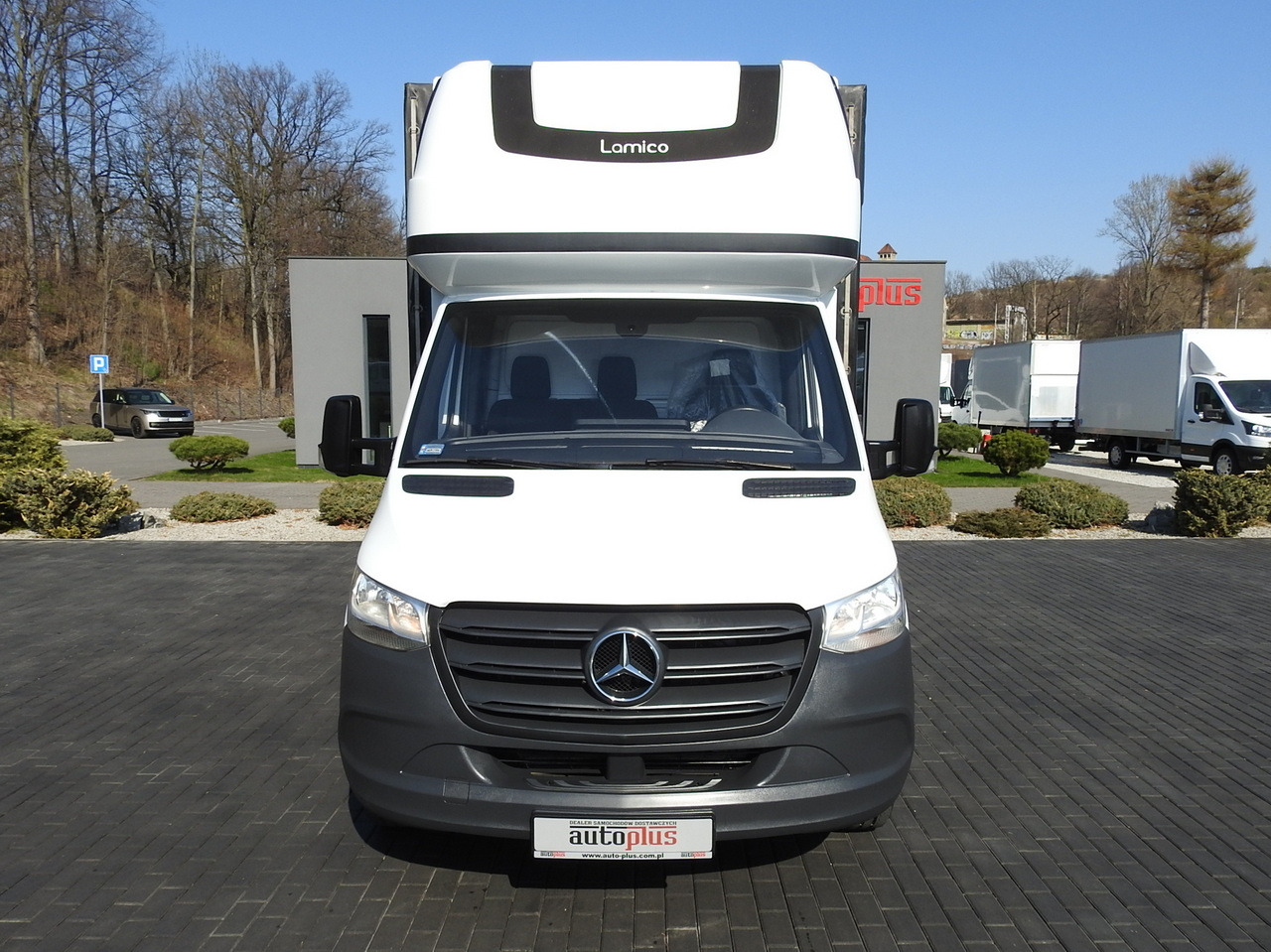MERCEDES SPRINTER 316 TARPAULIN 10 PALLETS WEBASTO AIR CONDITIONING 165HP - Curtain side van: picture 5 MERCEDES SPRINTER 316 TARPAULIN 10 PALLETS WEBASTO AIR CONDITIONING 165HP - Curtain side van: picture 5