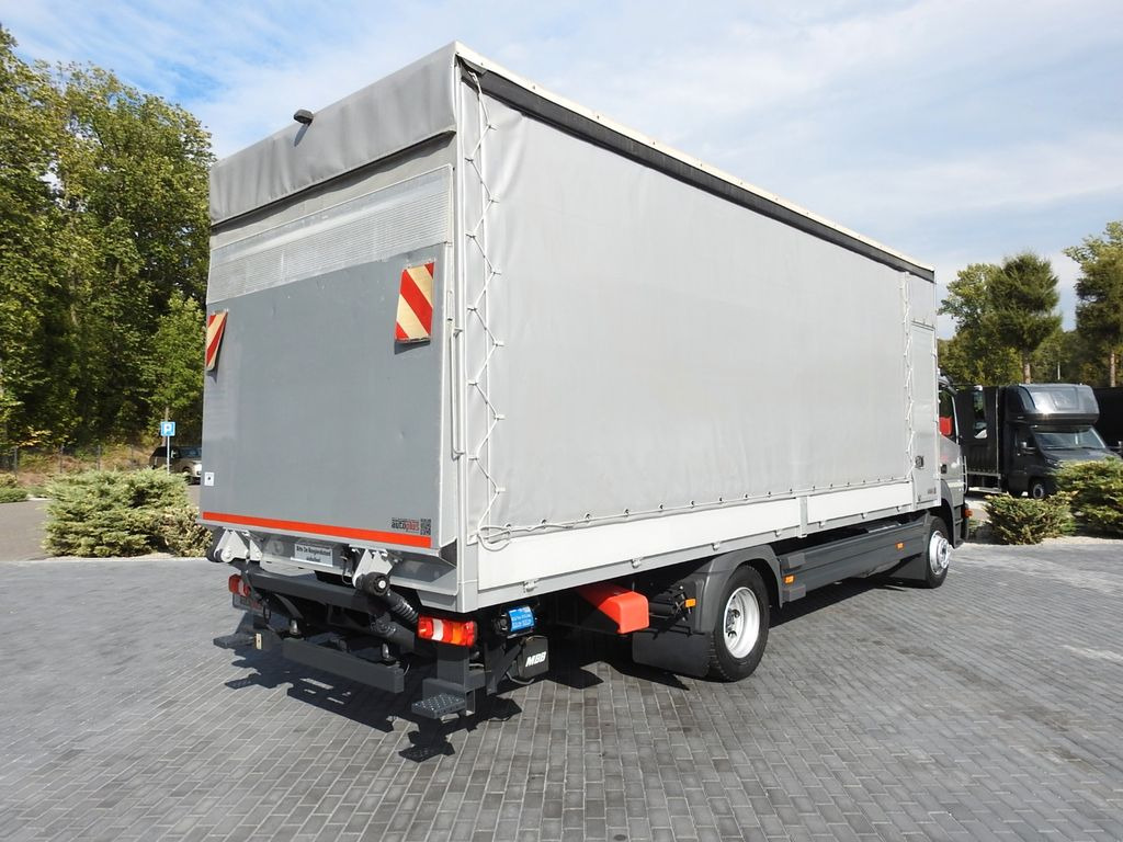 Mercedes-Benz ATEGO 1221 PRITSCHE PLANE AUFZUG 16 PALETTEN - Curtain side truck: picture 3 Mercedes-Benz ATEGO 1221 PRITSCHE PLANE AUFZUG 16 PALETTEN - Curtain side truck: picture 3
