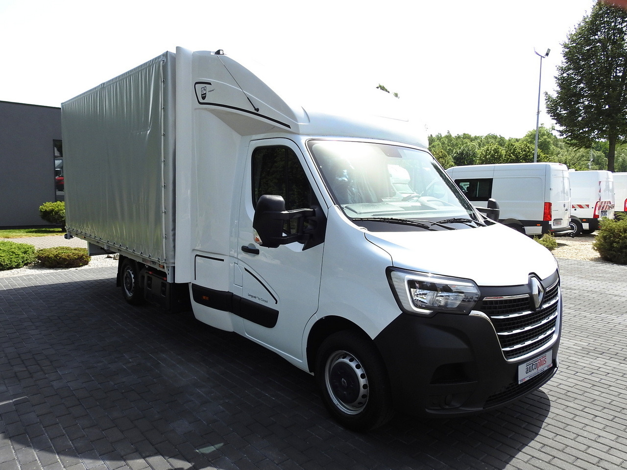 RENAULT MASTER TARPAULIN 10 PALLETS WEBASTO CRUISE CONTROL AIR CONDITIONING LED LIGHTS 165HP - Curtain side van: picture 4 RENAULT MASTER TARPAULIN 10 PALLETS WEBASTO CRUISE CONTROL AIR CONDITIONING LED LIGHTS 165HP - Curtain side van: picture 4