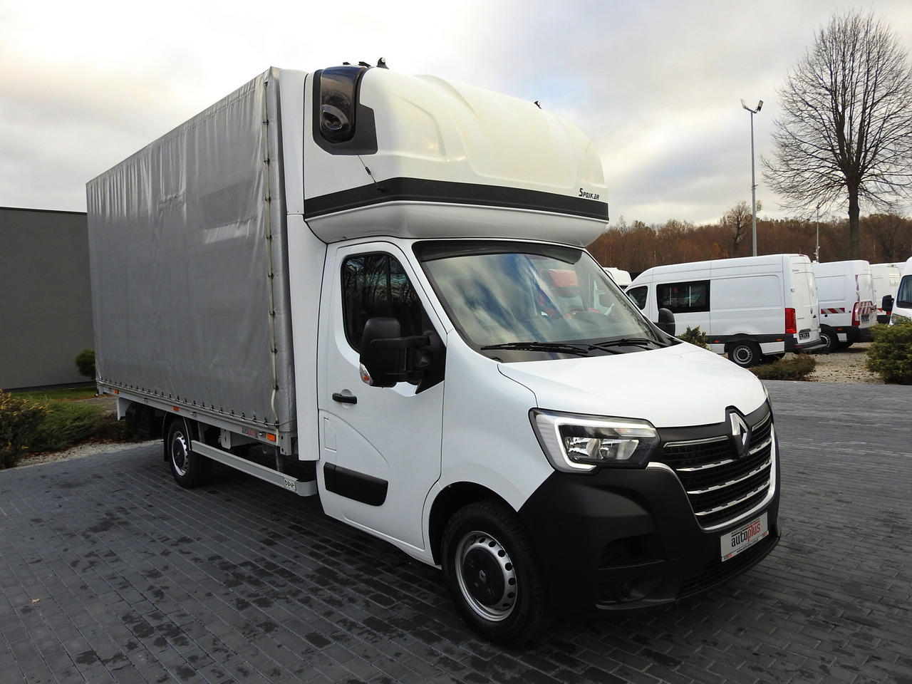 RENAULT MASTER TARPAULIN 10 PALLETS WEBASTO CRUISE CONTROL AIR CONDITIONING LED LIGHTS PNEUMATICS  165HP - Curtain side van: picture 4 RENAULT MASTER TARPAULIN 10 PALLETS WEBASTO CRUISE CONTROL AIR CONDITIONING LED LIGHTS PNEUMATICS  165HP - Curtain side van: picture 4
