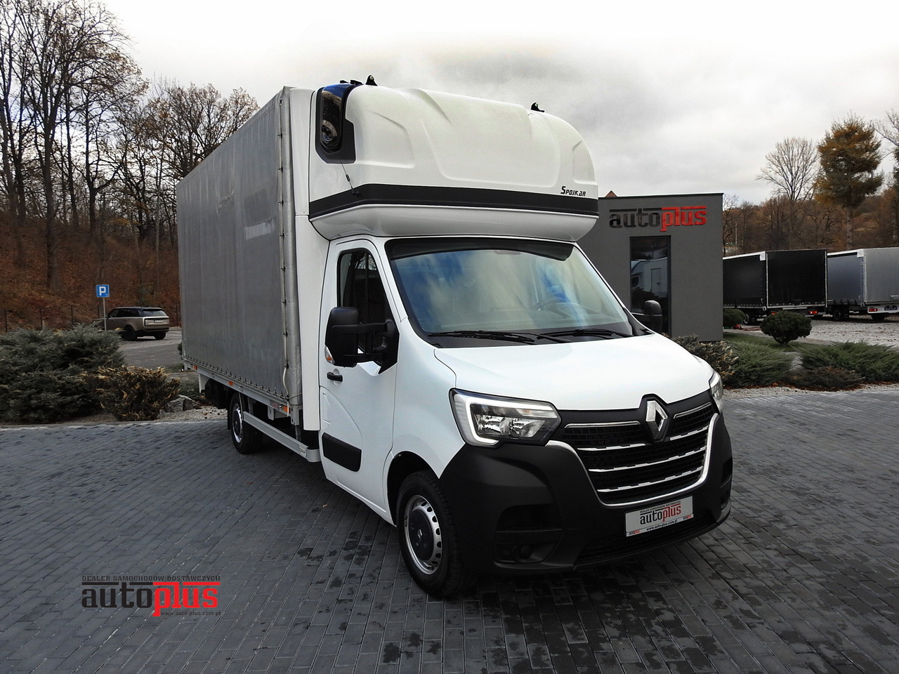 RENAULT MASTER TARPAULIN 10 PALLETS WEBASTO CRUISE CONTROL AIR CONDITIONING LED LIGHTS PNEUMATICS  165HP - Curtain side van: picture 1 RENAULT MASTER TARPAULIN 10 PALLETS WEBASTO CRUISE CONTROL AIR CONDITIONING LED LIGHTS PNEUMATICS  165HP - Curtain side van: picture 1