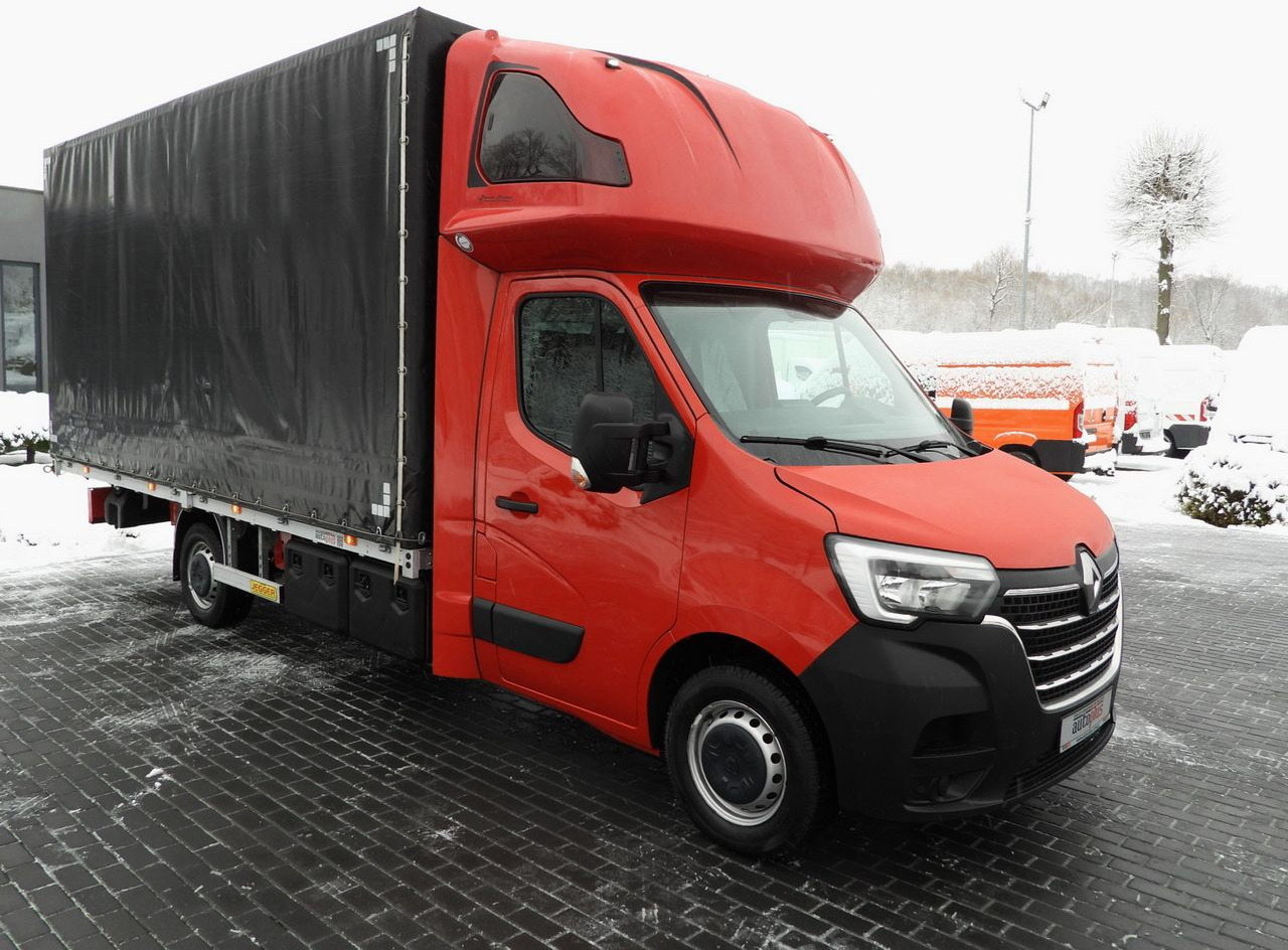 RENAULT MASTER TARPAULIN 10 PALLETS WEBASTO CRUISE CONTROL LED LIGHTS PNEUMATICS AIR CONDITIONING 165HP - Curtain side van: picture 4 RENAULT MASTER TARPAULIN 10 PALLETS WEBASTO CRUISE CONTROL LED LIGHTS PNEUMATICS AIR CONDITIONING 165HP - Curtain side van: picture 4