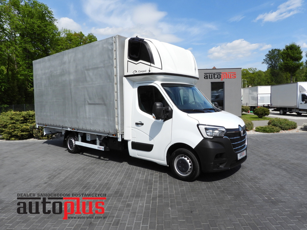 RENAULT MASTER TARPAULIN 10 PALLETS WEBASTO CRUISE CONTROL LED LIGHTS PNEUMATICS AIR CONDITIONING 165HP - Curtain side van: picture 1 RENAULT MASTER TARPAULIN 10 PALLETS WEBASTO CRUISE CONTROL LED LIGHTS PNEUMATICS AIR CONDITIONING 165HP - Curtain side van: picture 1