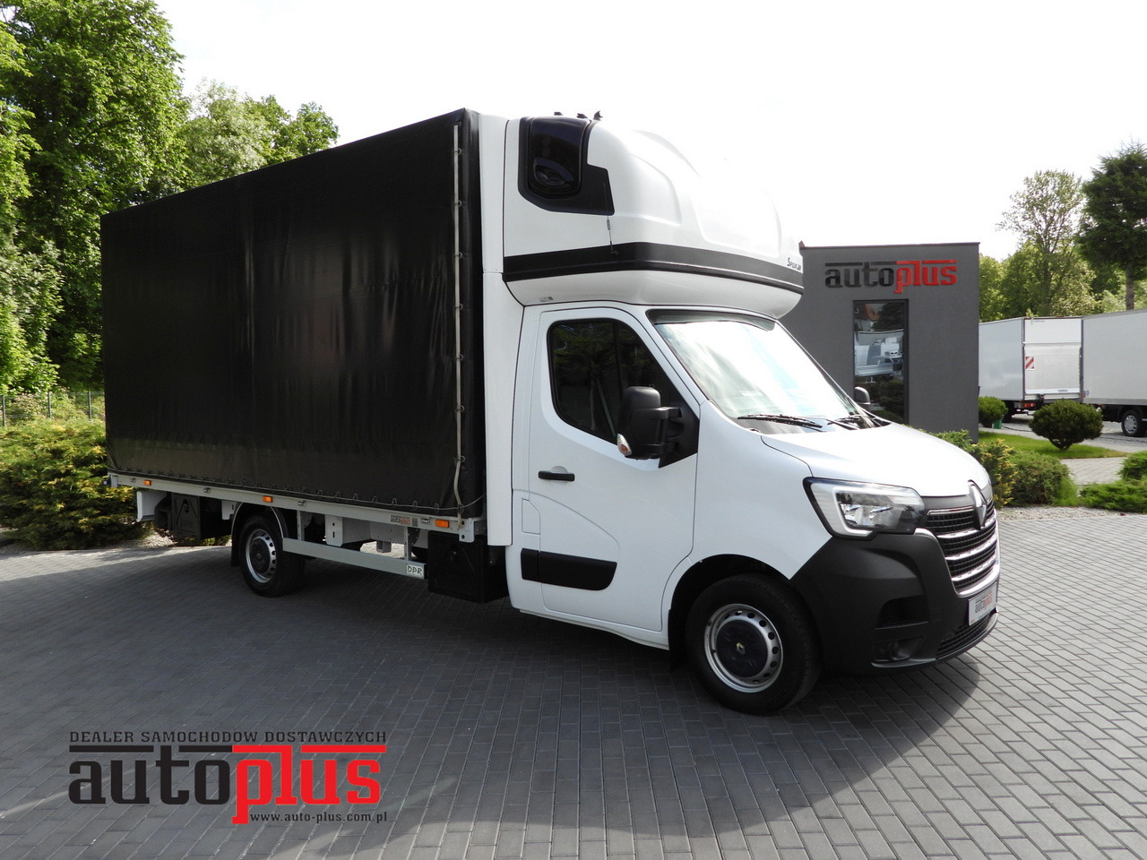 RENAULT MASTER TARPAULIN 10 PALLETS WEBASTO CRUISE CONTROL LED LIGHTS PNEUMATICS AIR CONDITIONING 165HP - Curtain side van: picture 1 RENAULT MASTER TARPAULIN 10 PALLETS WEBASTO CRUISE CONTROL LED LIGHTS PNEUMATICS AIR CONDITIONING 165HP - Curtain side van: picture 1