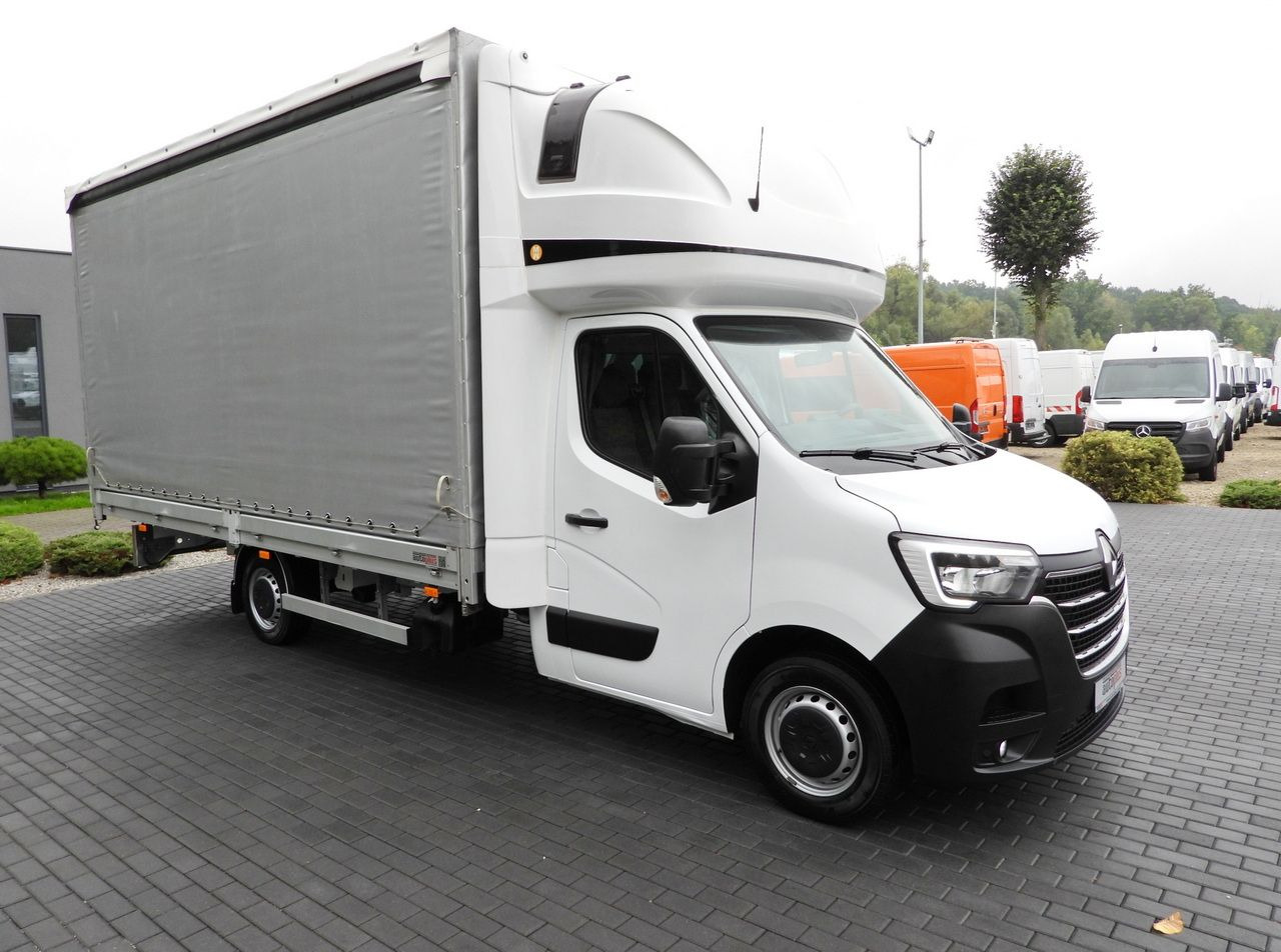 RENAULT MASTER TARPAULIN 12 PALLETS WEBASTO CRUISE CONTROL NAVIGATION LED LIGHTS PNEUMATICS AIR CONDITIONING  165HP - Curtain side van: picture 4 RENAULT MASTER TARPAULIN 12 PALLETS WEBASTO CRUISE CONTROL NAVIGATION LED LIGHTS PNEUMATICS AIR CONDITIONING  165HP - Curtain side van: picture 4