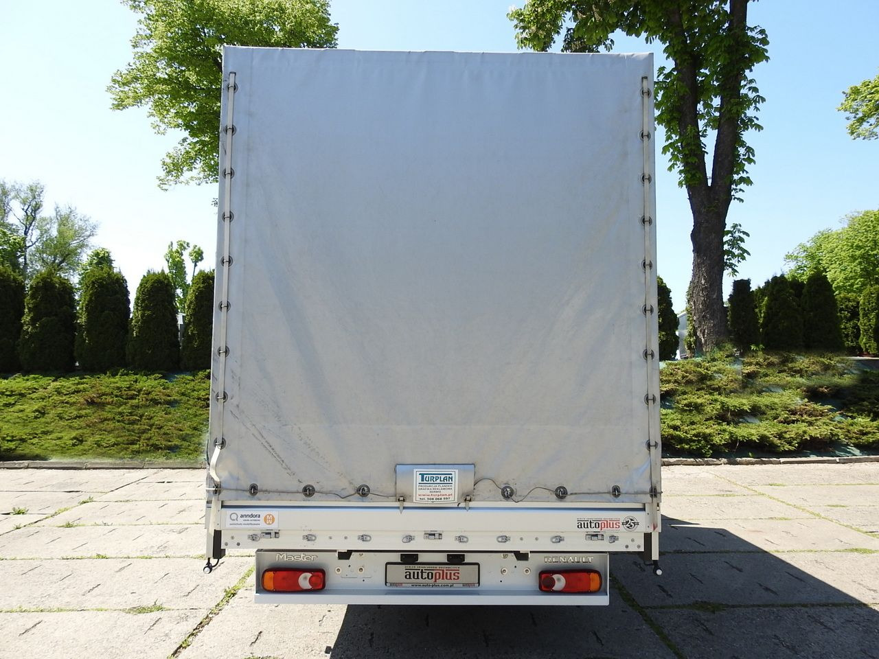 Curtain side van RENAULT MASTER  TARPAULIN 8 PALLETS WEBASTO CRUISE CONTROL LED LIGHTS PNEUMATICS  165HP: picture 11