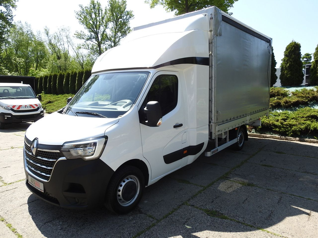 Curtain side van RENAULT MASTER  TARPAULIN 8 PALLETS WEBASTO CRUISE CONTROL LED LIGHTS PNEUMATICS  165HP: picture 6