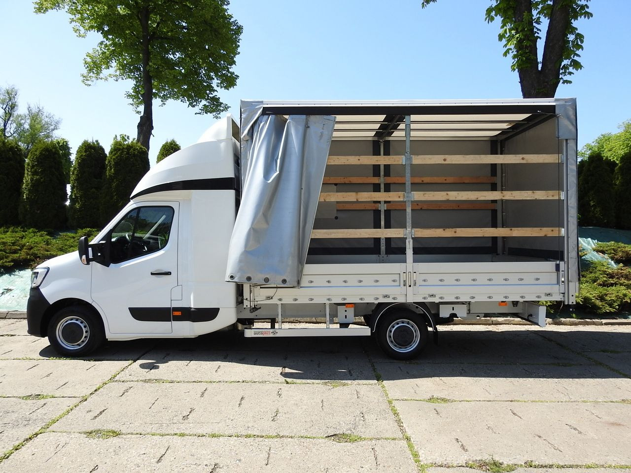 Curtain side van RENAULT MASTER  TARPAULIN 8 PALLETS WEBASTO CRUISE CONTROL LED LIGHTS PNEUMATICS  165HP: picture 8