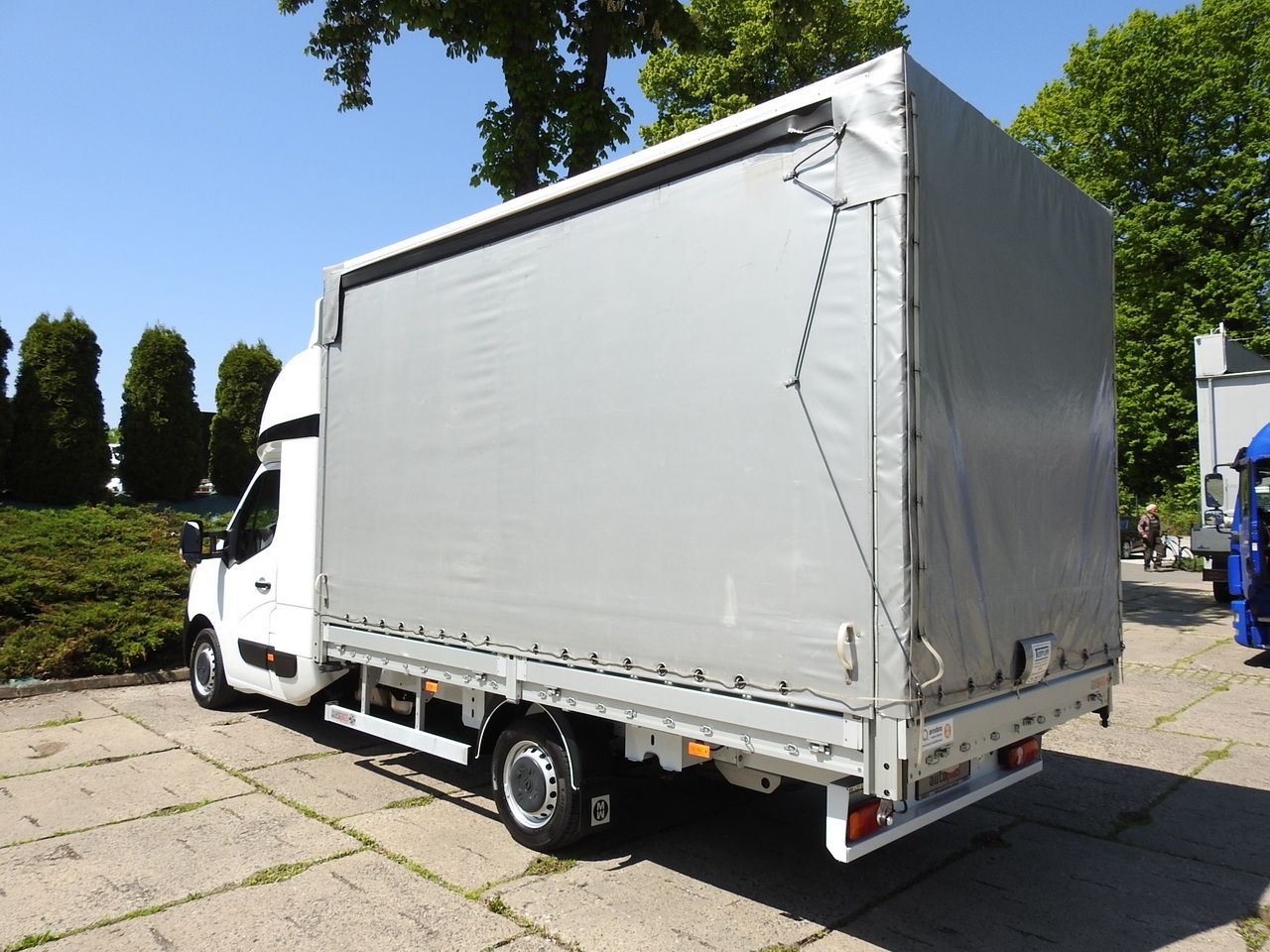Curtain side van RENAULT MASTER  TARPAULIN 8 PALLETS WEBASTO CRUISE CONTROL LED LIGHTS PNEUMATICS  165HP: picture 10