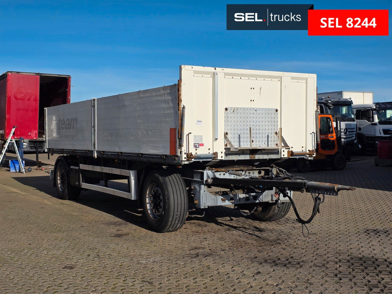 Ackermann PA-F18/7,1E BPA+ / Baustoff / 40 mm - Dropside/ Flatbed trailer: picture 3 Ackermann PA-F18/7,1E BPA+ / Baustoff / 40 mm - Dropside/ Flatbed trailer: picture 3