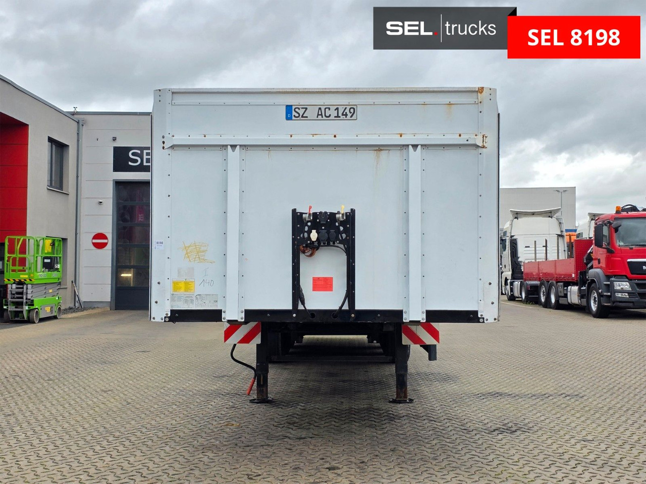 Berger SAPL24 / 4.290 kg !!!! - Dropside/ Flatbed semi-trailer: picture 2 Berger SAPL24 / 4.290 kg !!!! - Dropside/ Flatbed semi-trailer: picture 2
