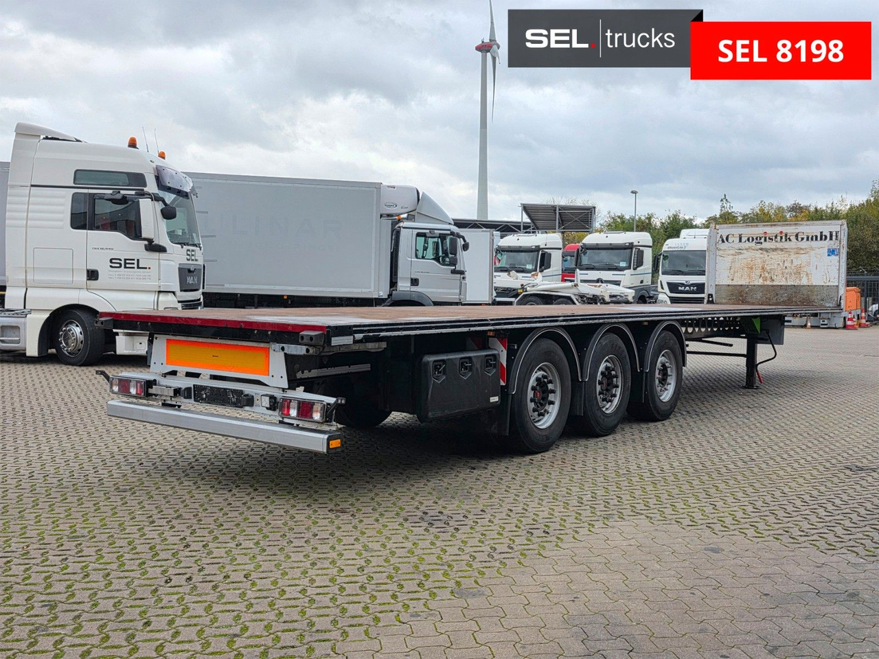Berger SAPL24 / 4.290 kg !!!! - Dropside/ Flatbed semi-trailer: picture 5 Berger SAPL24 / 4.290 kg !!!! - Dropside/ Flatbed semi-trailer: picture 5