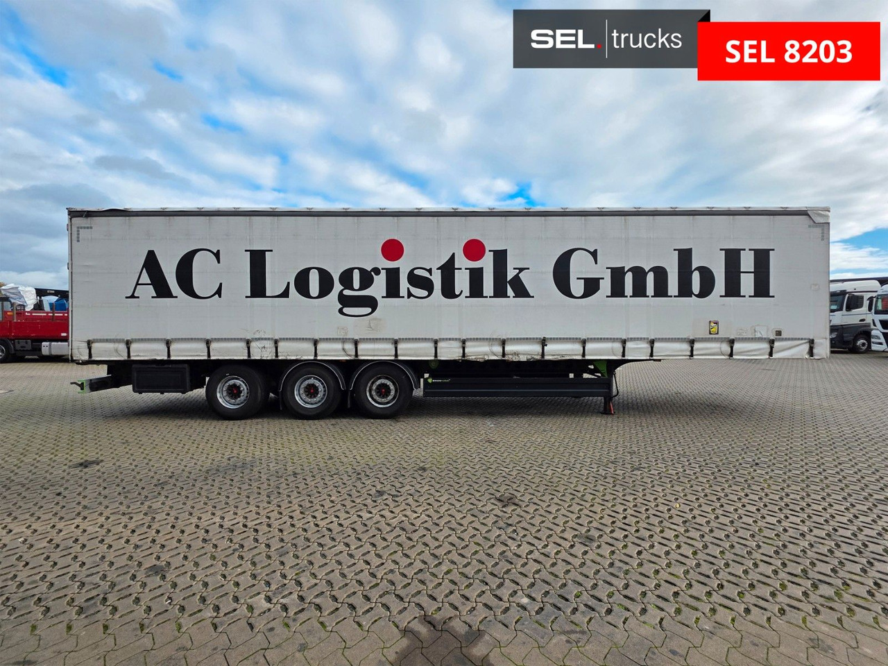 Berger SAPL24 / Coilmulde / 5.450 kg Leergewicht - Curtainsider semi-trailer: picture 4 Berger SAPL24 / Coilmulde / 5.450 kg Leergewicht - Curtainsider semi-trailer: picture 4