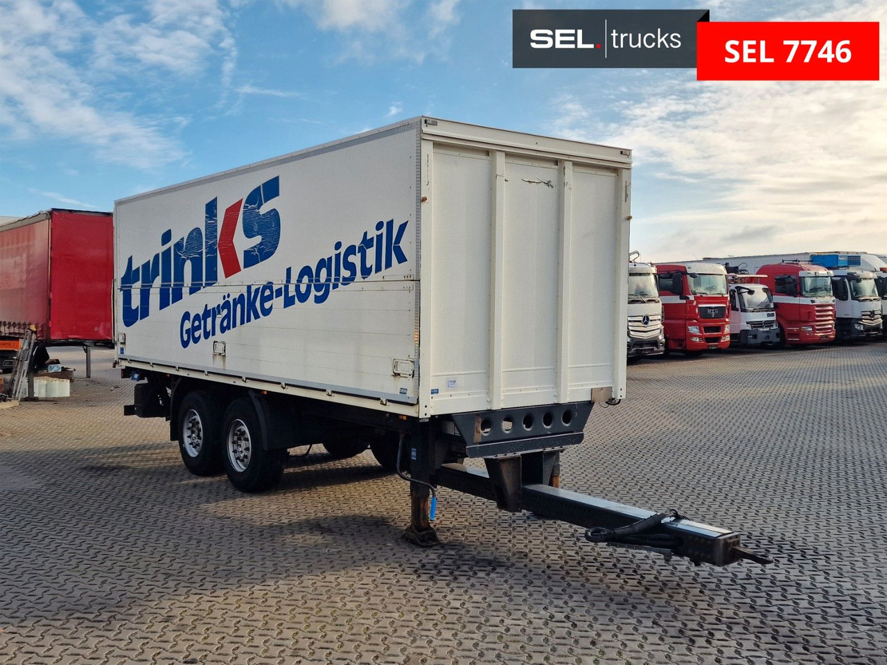 Böse BTA 7.3 / Ladebordwand / 2 Achsen - Tandem - Beverage trailer: picture 3 Böse BTA 7.3 / Ladebordwand / 2 Achsen - Tandem - Beverage trailer: picture 3