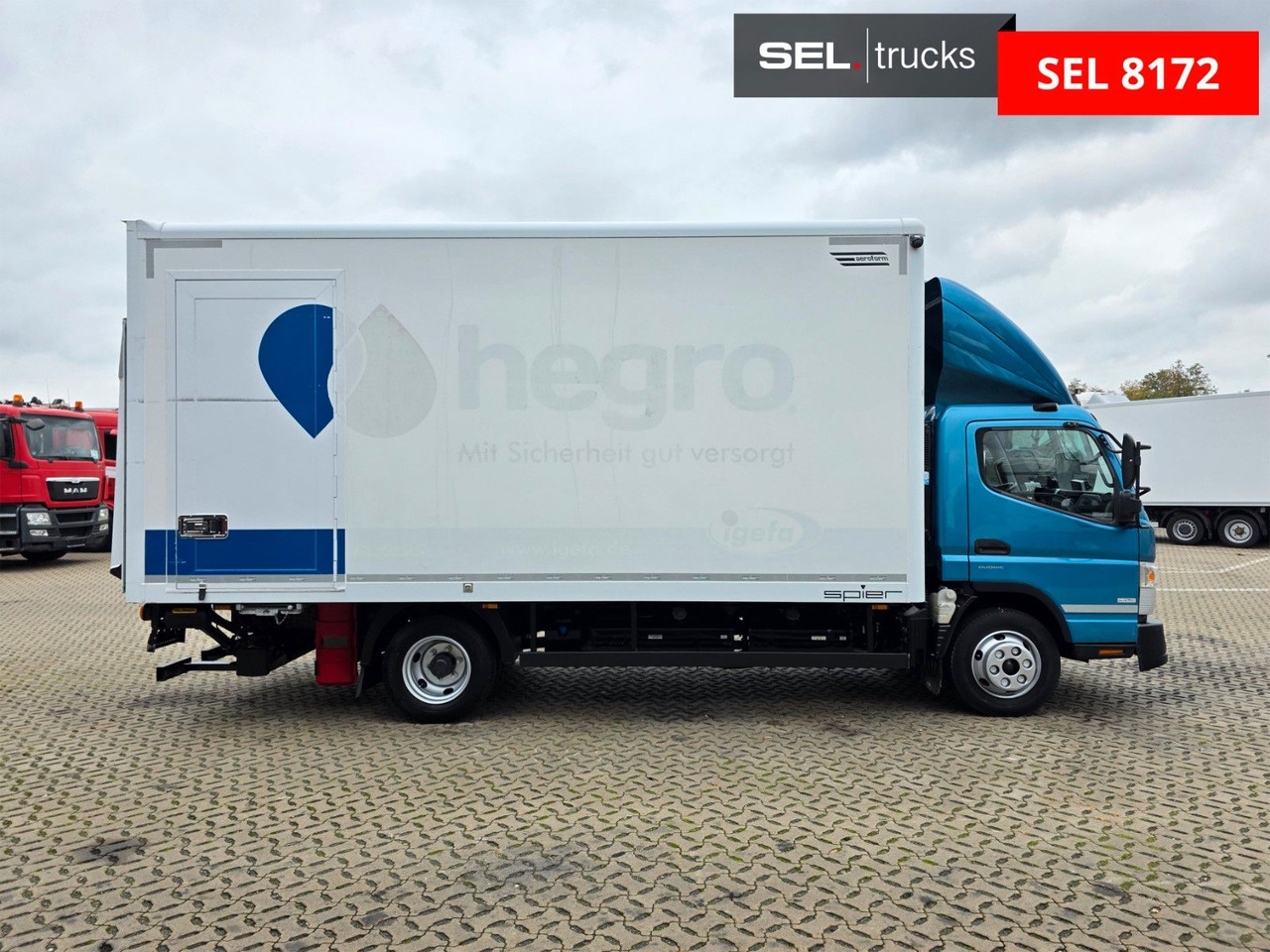 FUSO Canter 9C18 / Ladebordwand / 3 Sitzen - Closed box van: picture 4 FUSO Canter 9C18 / Ladebordwand / 3 Sitzen - Closed box van: picture 4