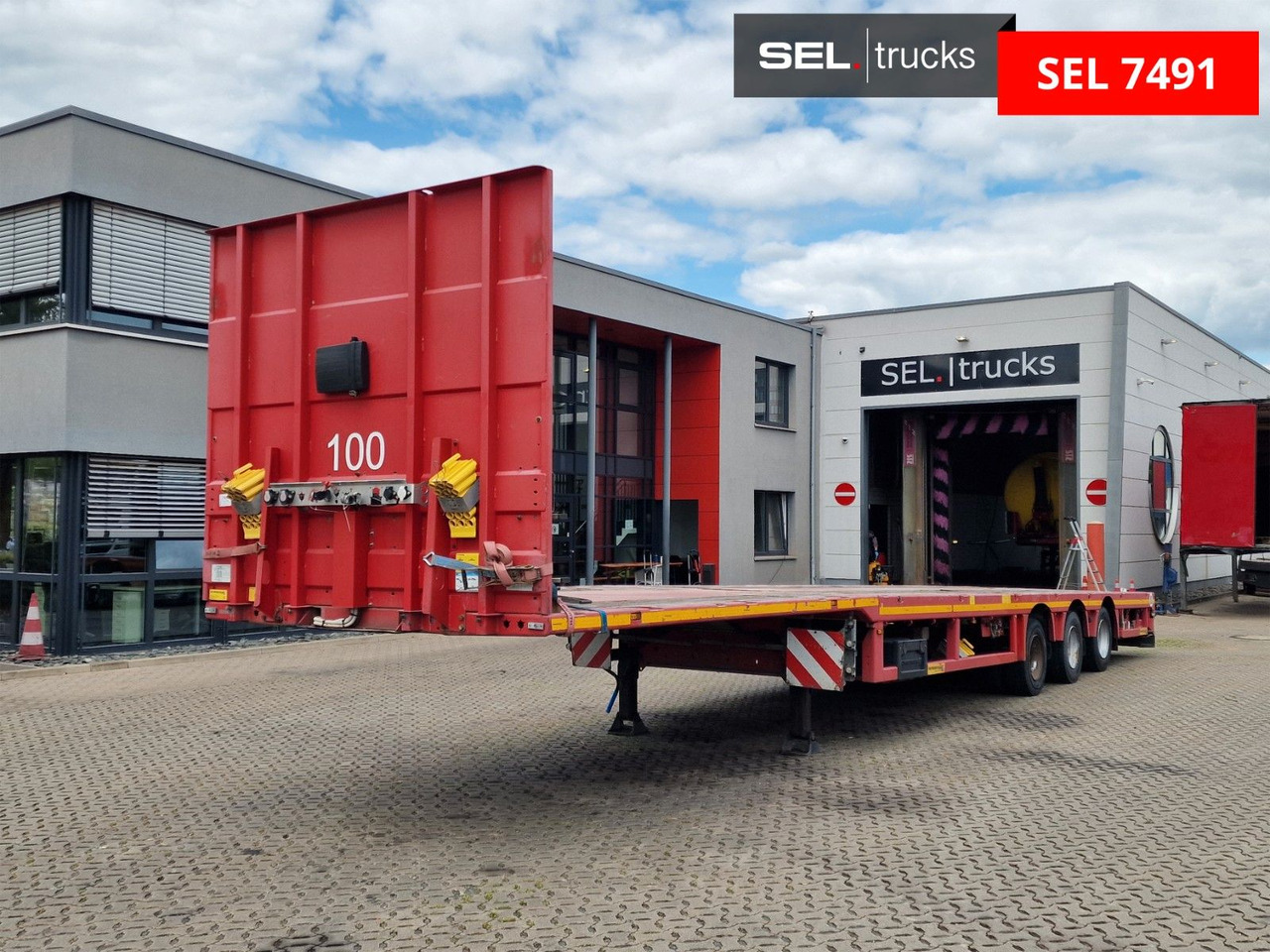 Faymonville F-S43-1BGA / Teleskop - Low loader semi-trailer: picture 1 Faymonville F-S43-1BGA / Teleskop - Low loader semi-trailer: picture 1