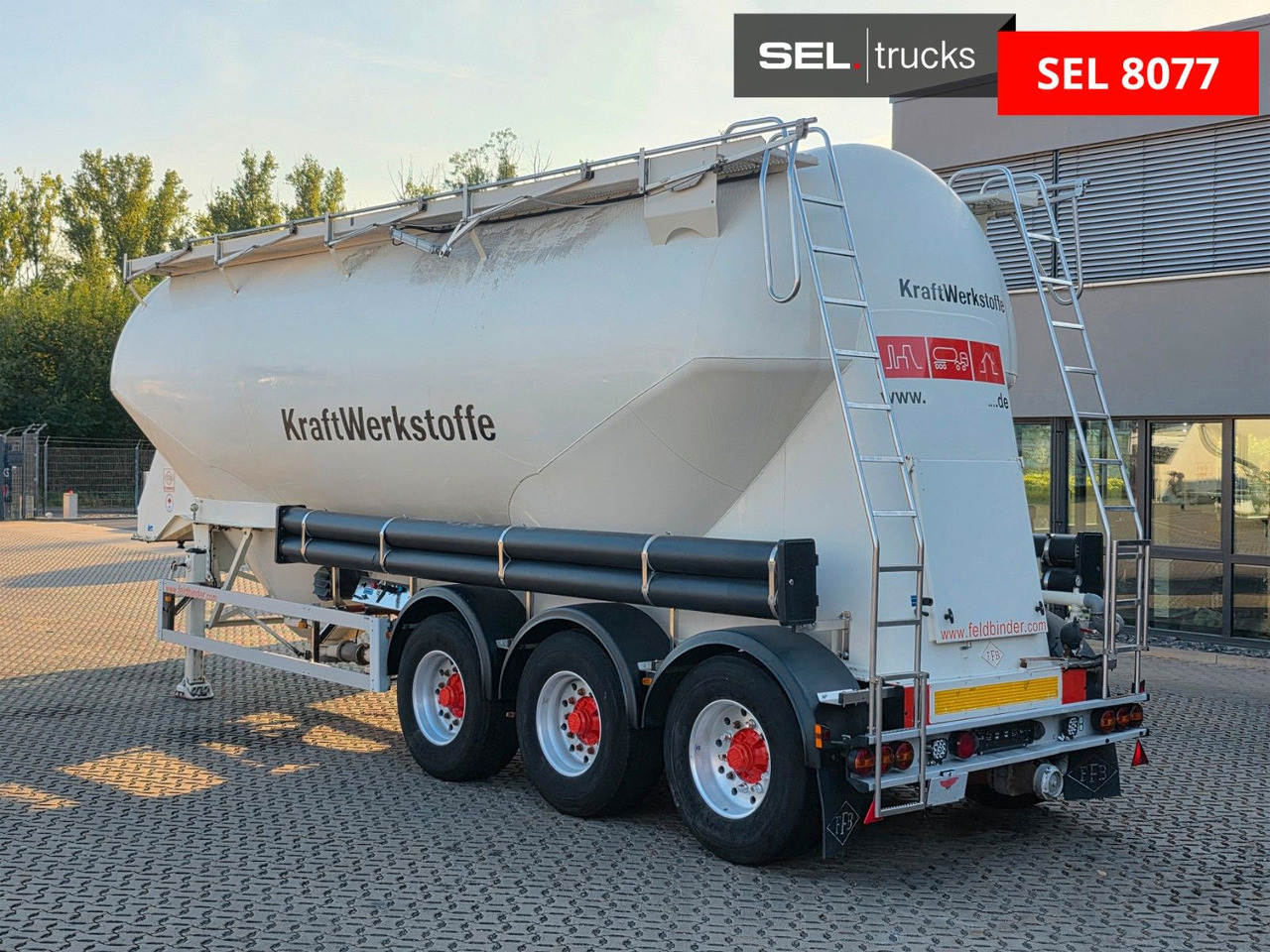 Silo semi-trailer Feldbinder EUT 40.3/7645/A/2 / 1 Kammer: picture 7