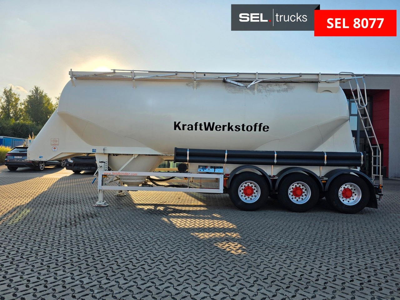 Silo semi-trailer Feldbinder EUT 40.3/7645/A/2 / 1 Kammer: picture 8