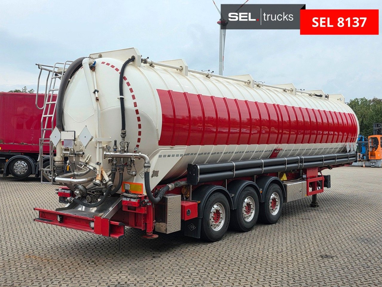 Feldbinder KIP 60.3 / Saug Druck / 60.000 l / ADR AT - Silo semi-trailer: picture 5 Feldbinder KIP 60.3 / Saug Druck / 60.000 l / ADR AT - Silo semi-trailer: picture 5