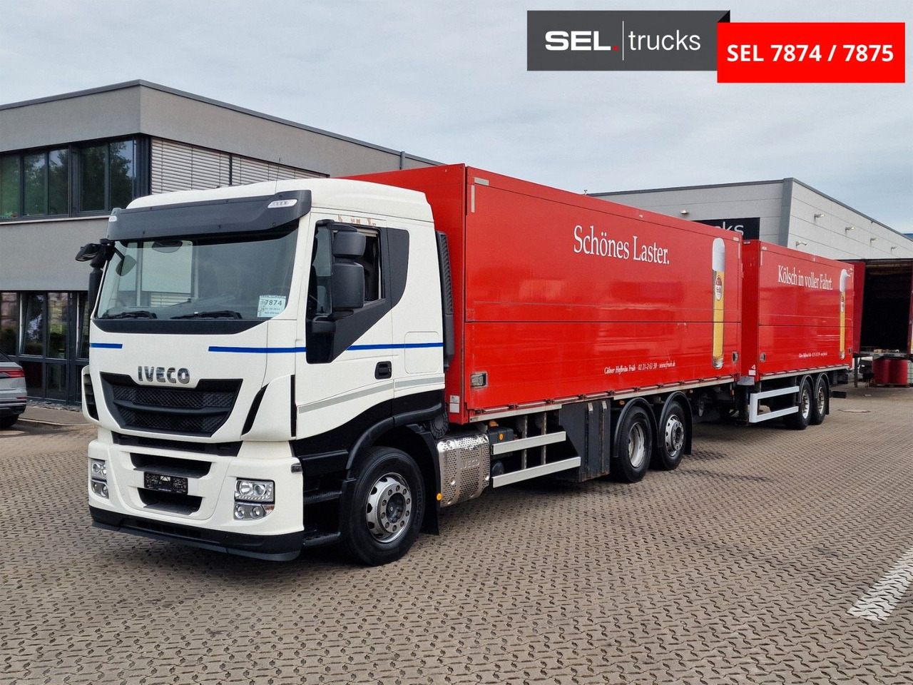 Iveco Stralis 420 / Ladebordwand / Lenkachse /Liftache - Beverage truck: picture 1 Iveco Stralis 420 / Ladebordwand / Lenkachse /Liftache - Beverage truck: picture 1