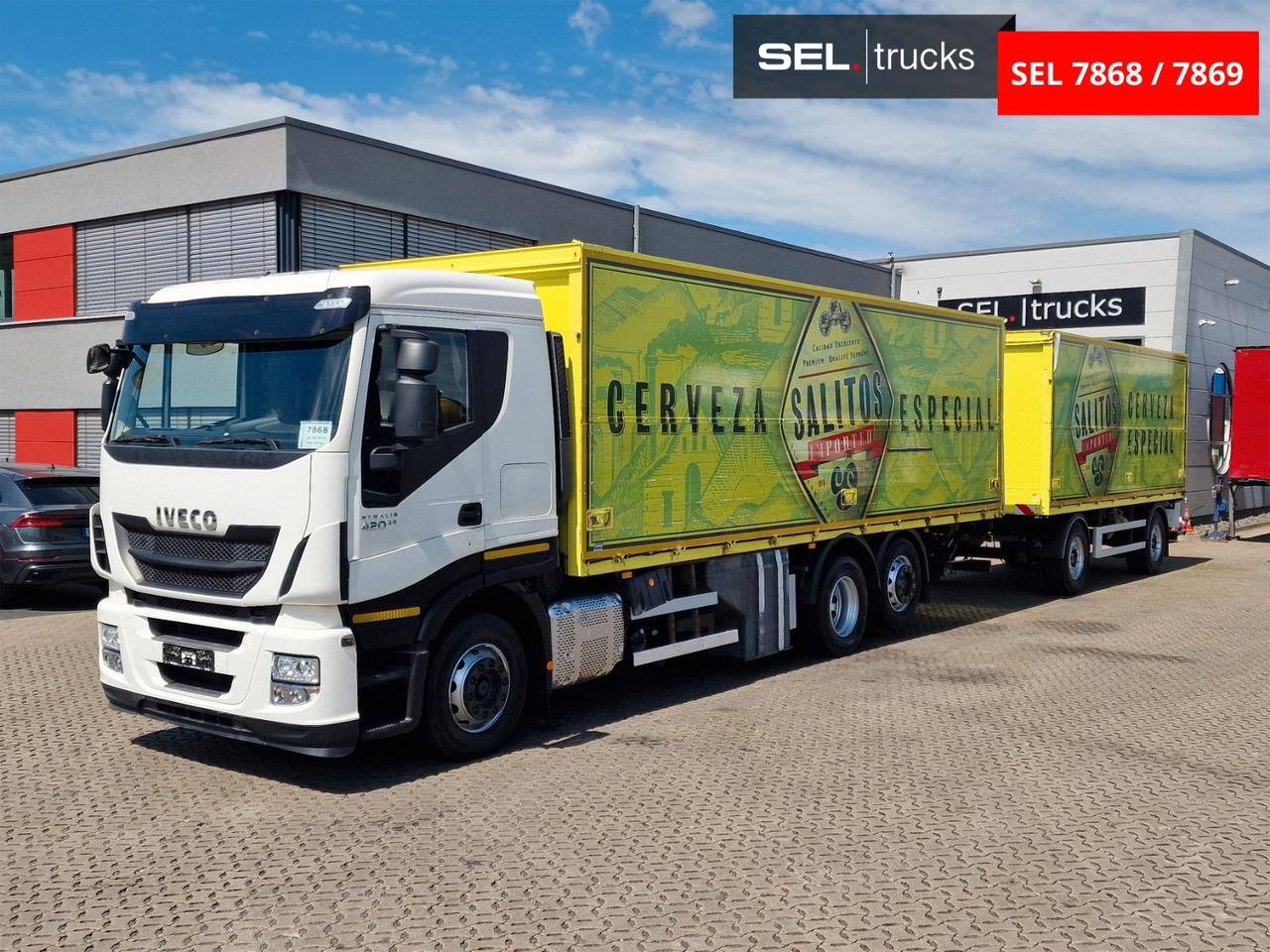 Iveco Stralis 420 / Ldbw / Lenkachse (KOMPLETT) - Beverage truck: picture 1 Iveco Stralis 420 / Ldbw / Lenkachse (KOMPLETT) - Beverage truck: picture 1