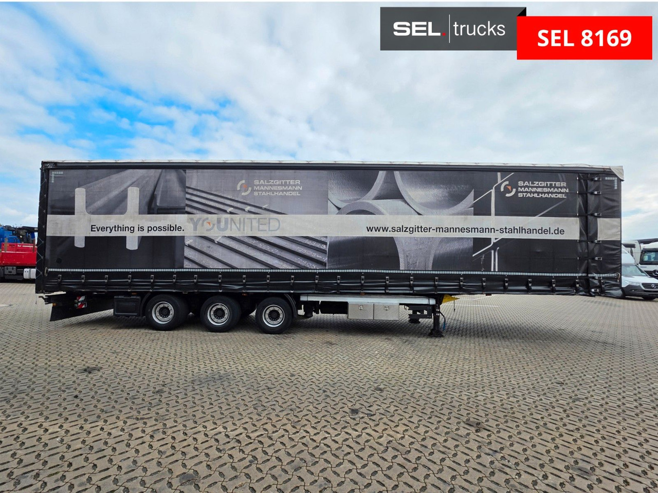 Kögel SN 24 / Coilmulde / verbreiterbar - Curtainsider semi-trailer: picture 5 Kögel SN 24 / Coilmulde / verbreiterbar - Curtainsider semi-trailer: picture 5
