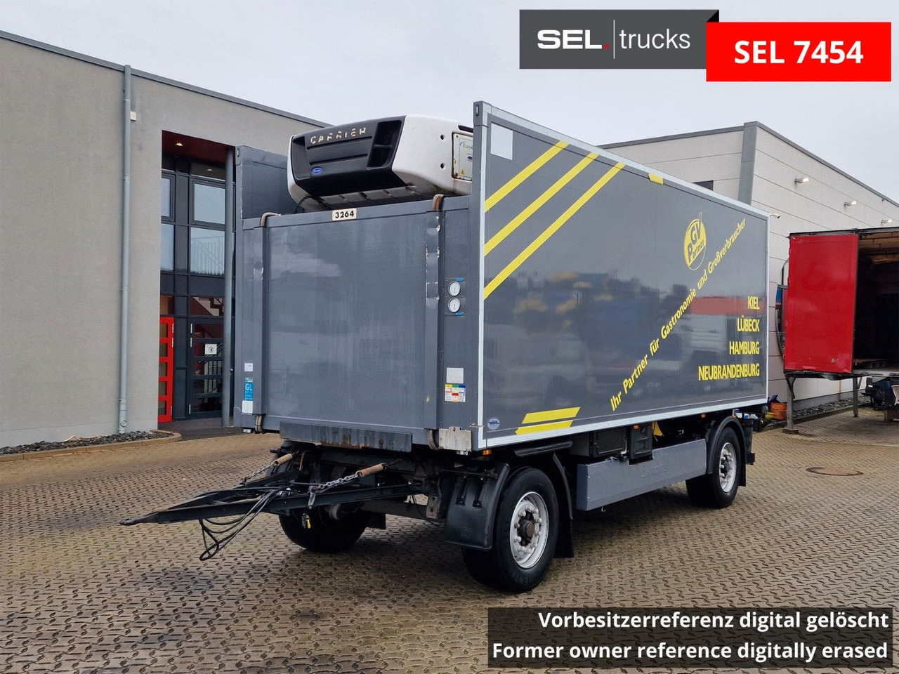 Krone AZ / Ldbw / Carrier Supra 850MT-X / FRC 04.2018 - Refrigerated trailer: picture 1 Krone AZ / Ldbw / Carrier Supra 850MT-X / FRC 04.2018 - Refrigerated trailer: picture 1