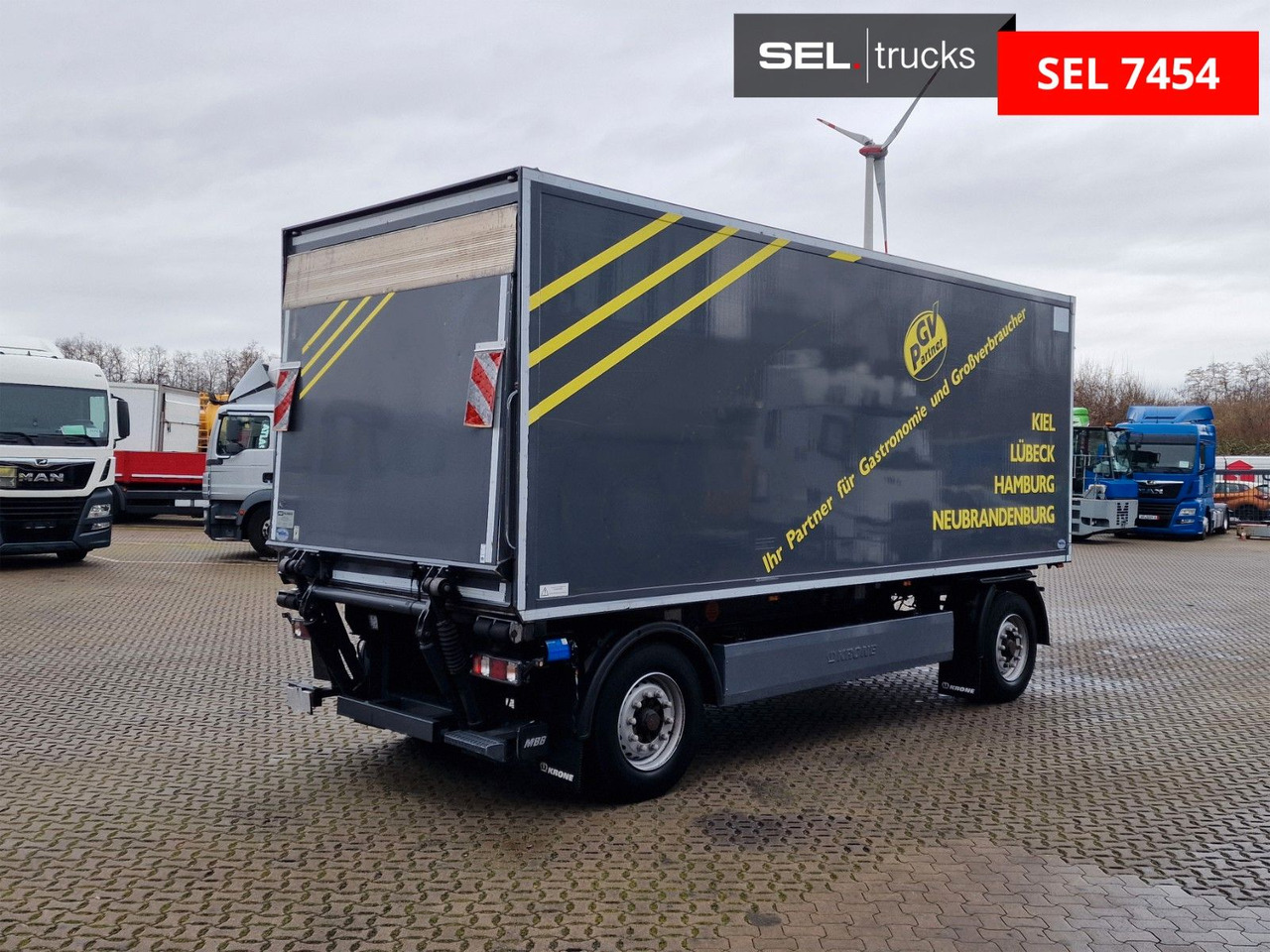 Krone AZ / Ldbw / Carrier Supra 850MT-X / FRC 04.2018 - Refrigerated trailer: picture 5 Krone AZ / Ldbw / Carrier Supra 850MT-X / FRC 04.2018 - Refrigerated trailer: picture 5
