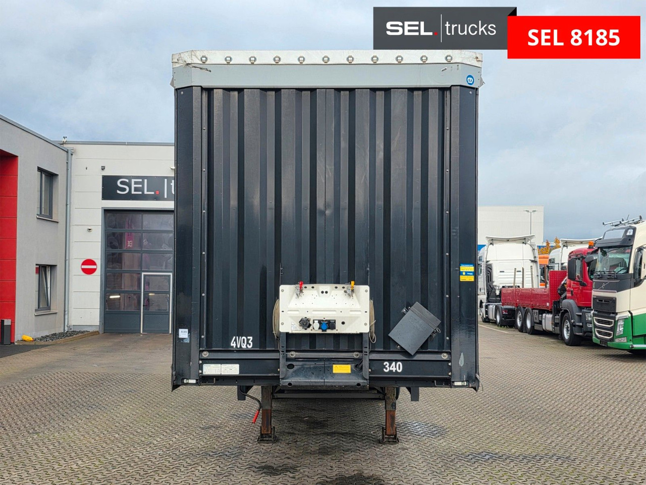 Krone SD / EDSCHA / Liftachse - Curtainsider semi-trailer: picture 2 Krone SD / EDSCHA / Liftachse - Curtainsider semi-trailer: picture 2