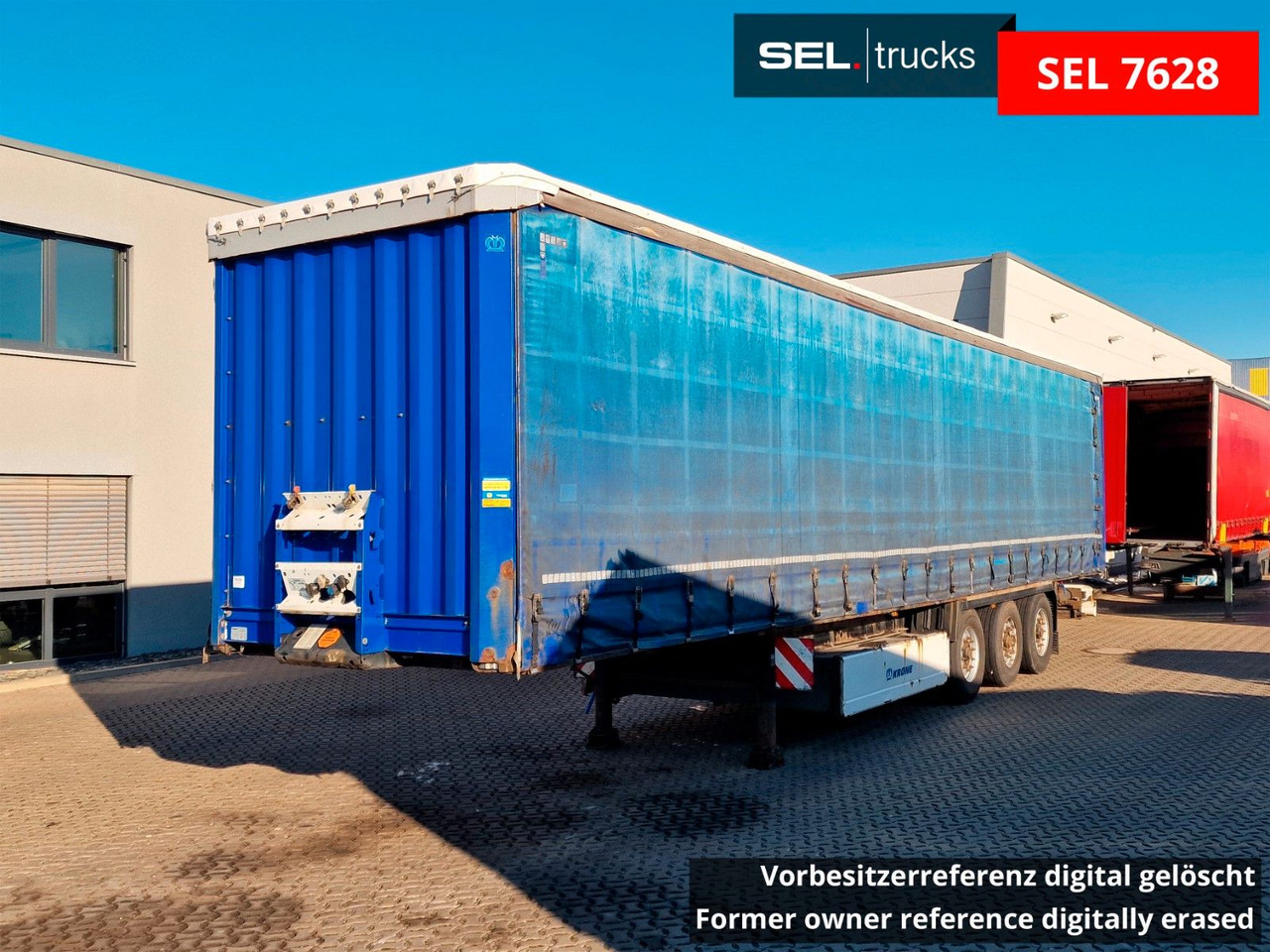 Krone SD / Hubdach / EDSCHA / Coil / verbreiterbar - Curtainsider semi-trailer: picture 2 Krone SD / Hubdach / EDSCHA / Coil / verbreiterbar - Curtainsider semi-trailer: picture 2