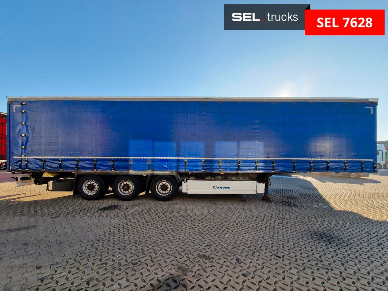 Krone SD / Hubdach / EDSCHA / Coil / verbreiterbar - Curtainsider semi-trailer: picture 5 Krone SD / Hubdach / EDSCHA / Coil / verbreiterbar - Curtainsider semi-trailer: picture 5