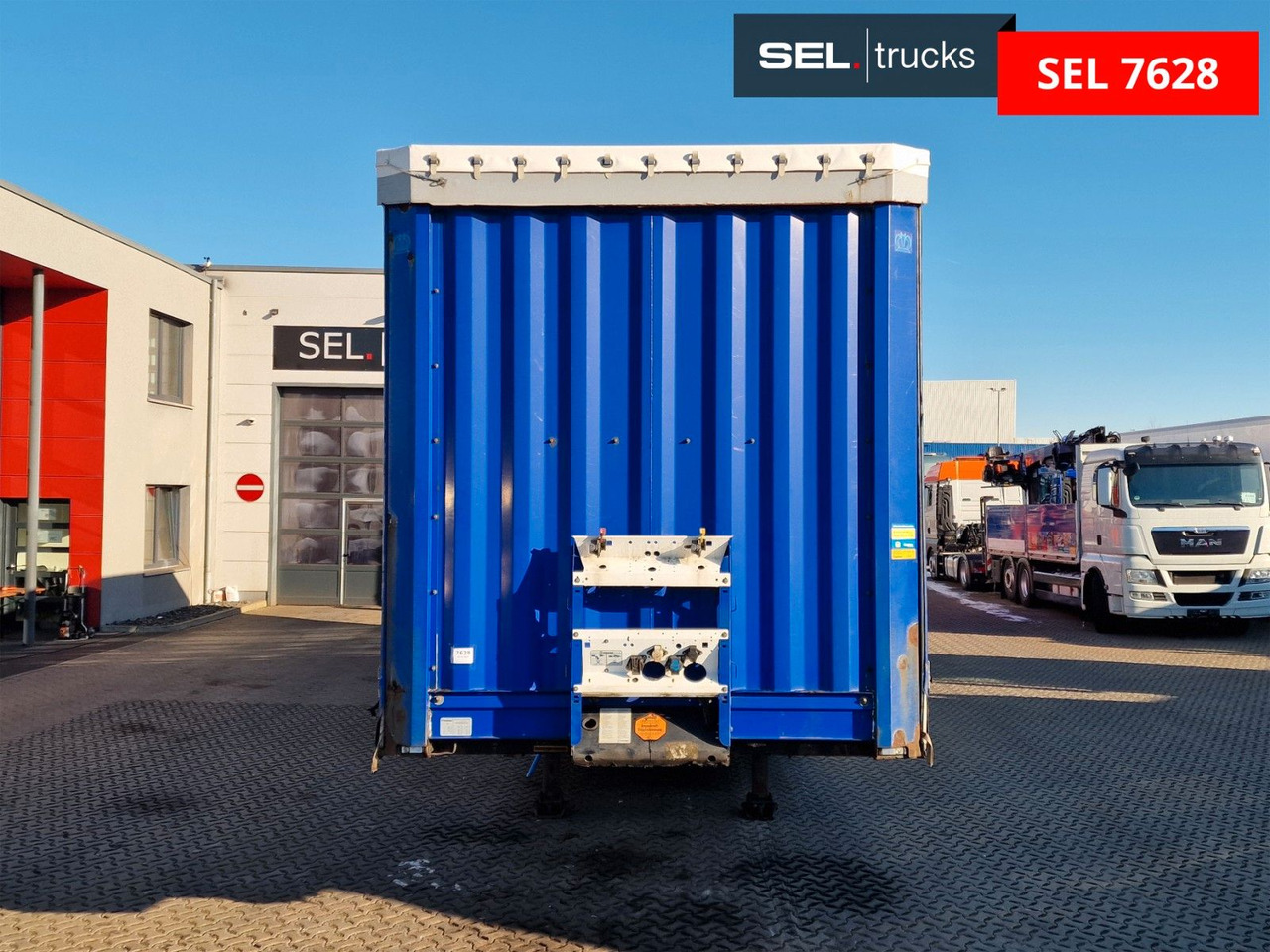 Krone SD / Hubdach / EDSCHA / Coil / verbreiterbar - Curtainsider semi-trailer: picture 3 Krone SD / Hubdach / EDSCHA / Coil / verbreiterbar - Curtainsider semi-trailer: picture 3