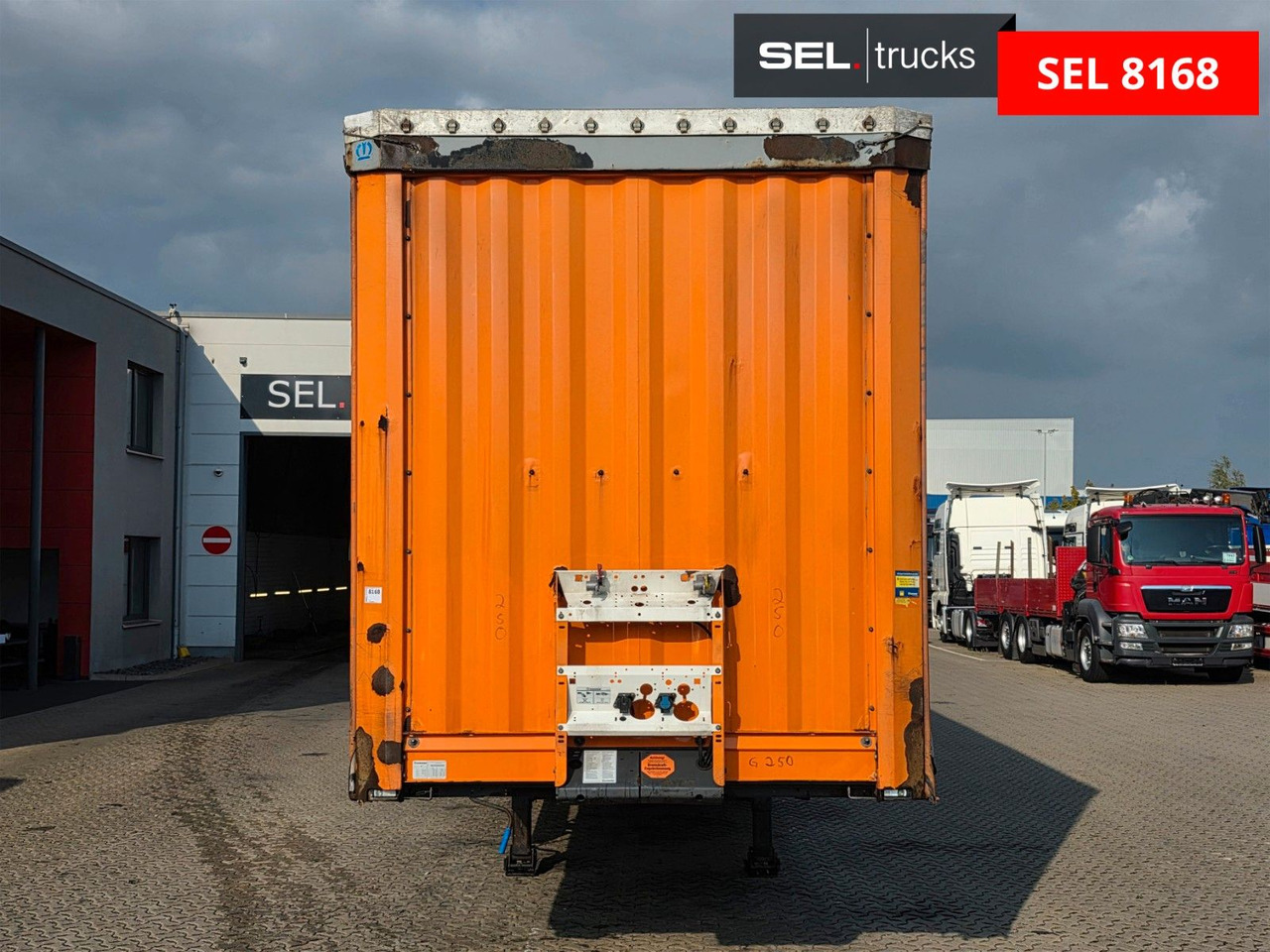 Krone SD / Hubdach / EDSCHA / Liftachse - Curtainsider semi-trailer: picture 2 Krone SD / Hubdach / EDSCHA / Liftachse - Curtainsider semi-trailer: picture 2