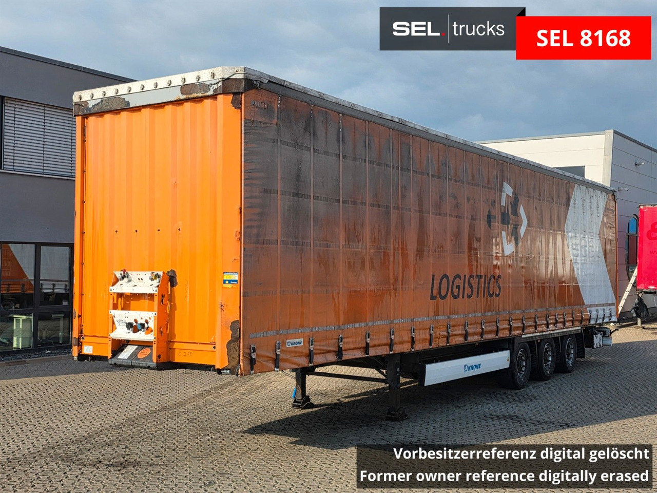 Krone SD / Hubdach / EDSCHA / Liftachse - Curtainsider semi-trailer: picture 1 Krone SD / Hubdach / EDSCHA / Liftachse - Curtainsider semi-trailer: picture 1