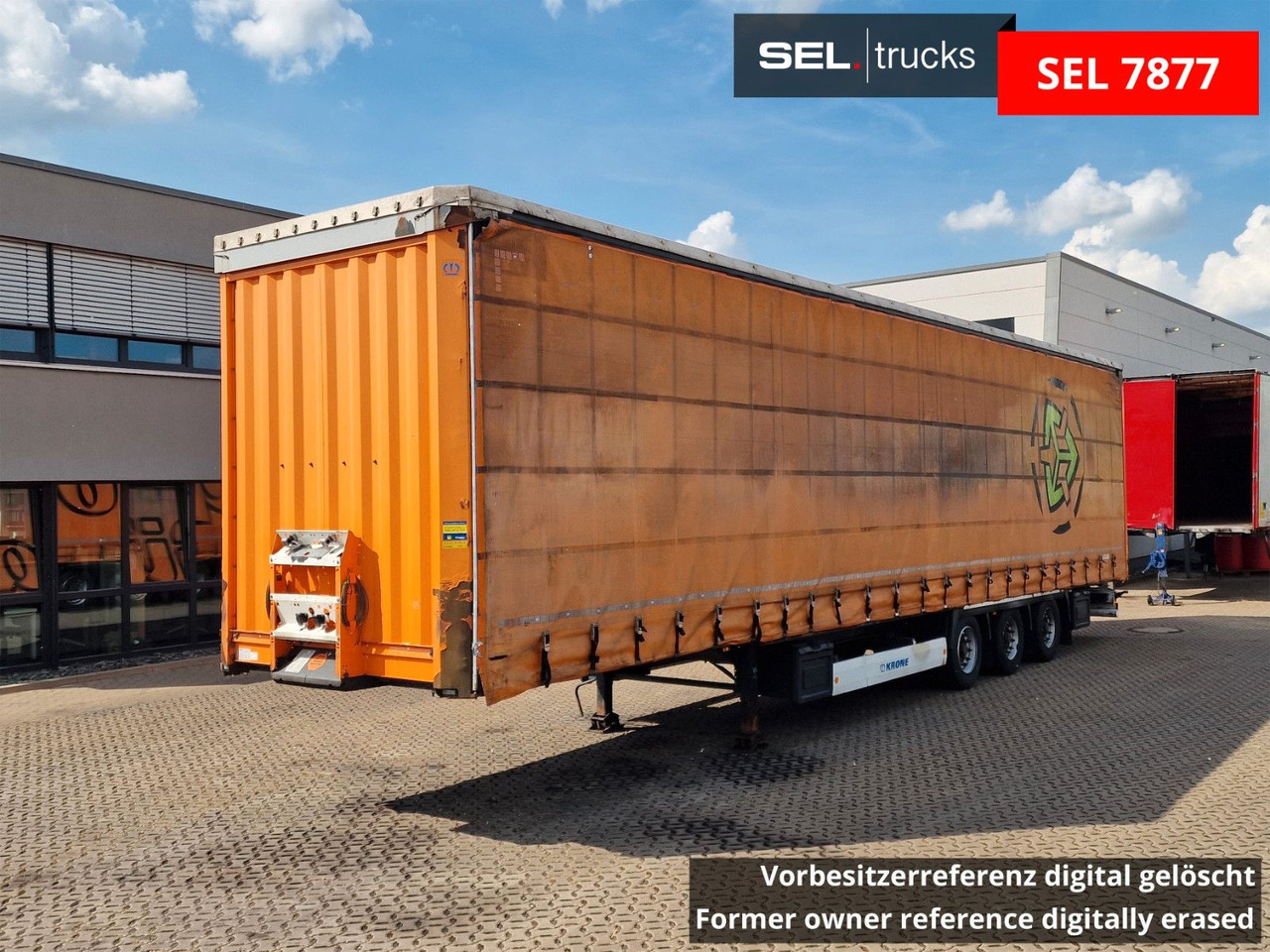 Krone SD / Hubdach / EDSCHA / Mega - Curtainsider semi-trailer: picture 1 Krone SD / Hubdach / EDSCHA / Mega - Curtainsider semi-trailer: picture 1