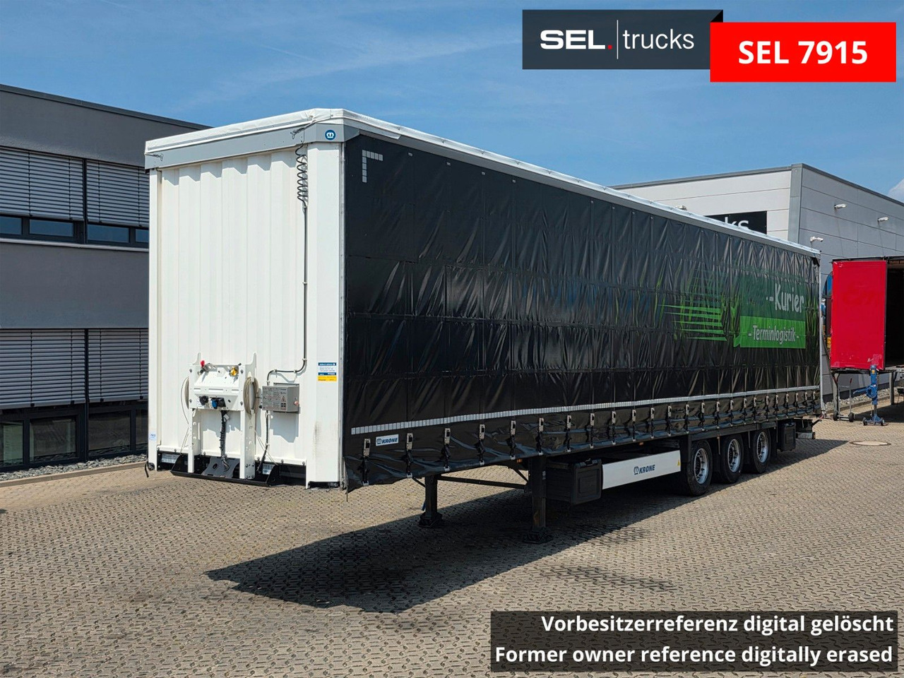 Krone SD / Hubdach / EDSCHA / Mega / Liftachse - Curtainsider semi-trailer: picture 1 Krone SD / Hubdach / EDSCHA / Mega / Liftachse - Curtainsider semi-trailer: picture 1