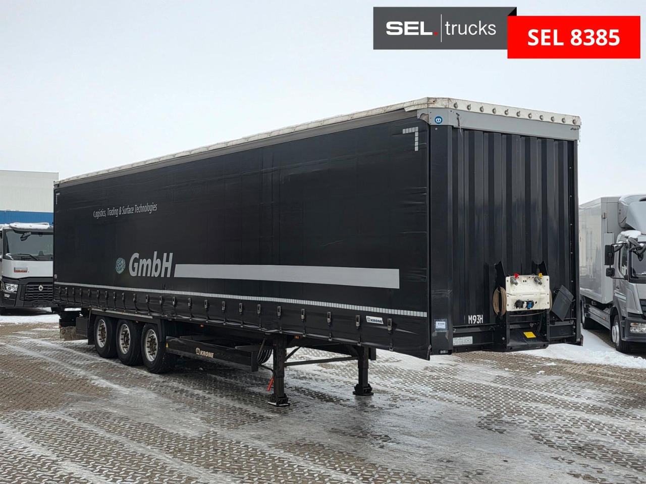 Krone SD / Liftachse - Curtainsider semi-trailer: picture 3 Krone SD / Liftachse - Curtainsider semi-trailer: picture 3