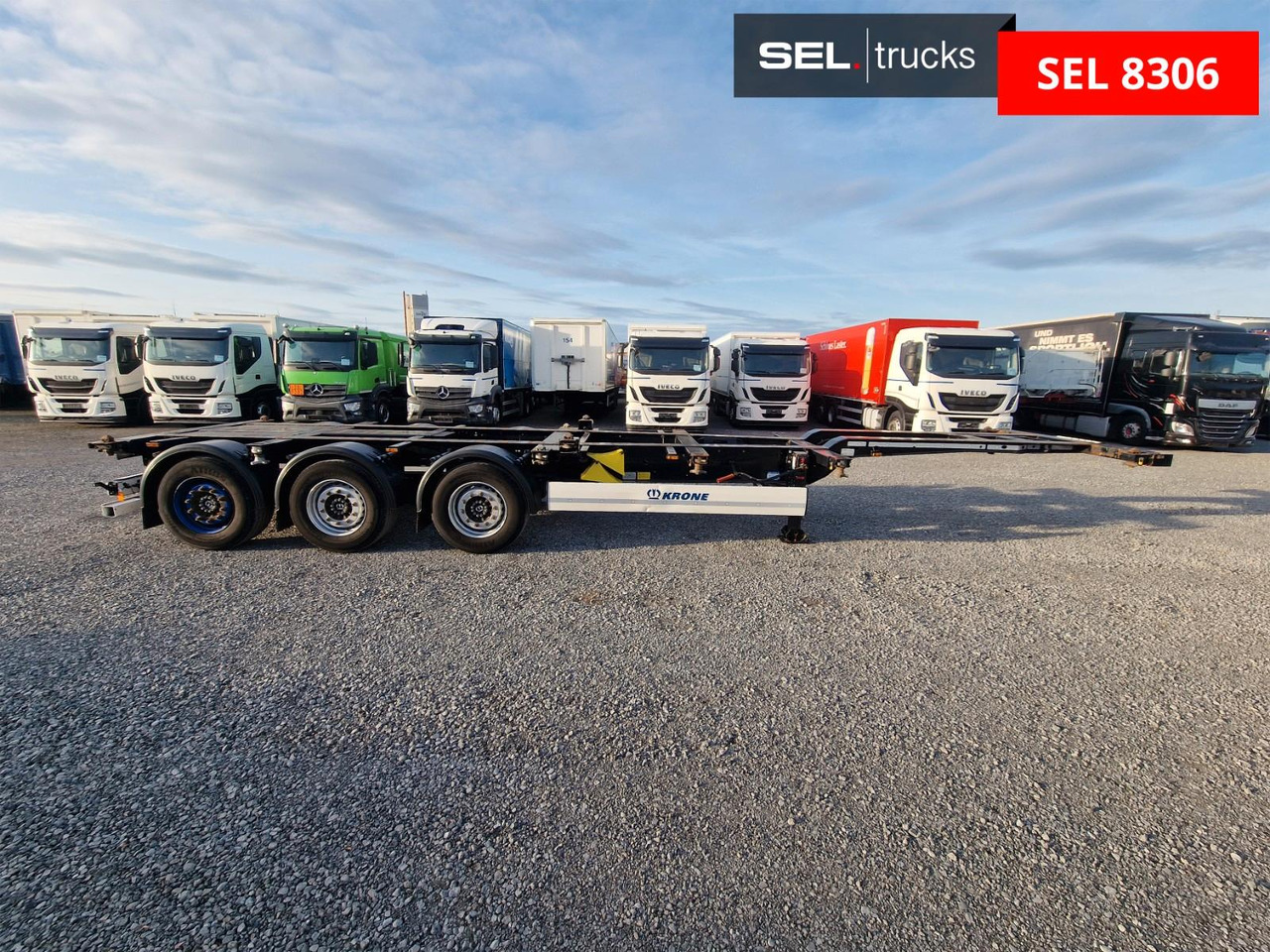 Krone SD / Liftachse / Teleskop - Chassis semi-trailer: picture 2 Krone SD / Liftachse / Teleskop - Chassis semi-trailer: picture 2