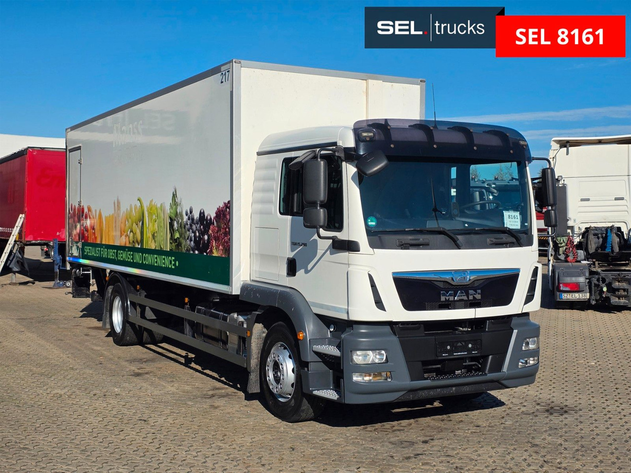 MAN TGM 15.290 4X2 BL / Ldbw / Mitsubishi TU85SA - Refrigerated truck: picture 3 MAN TGM 15.290 4X2 BL / Ldbw / Mitsubishi TU85SA - Refrigerated truck: picture 3