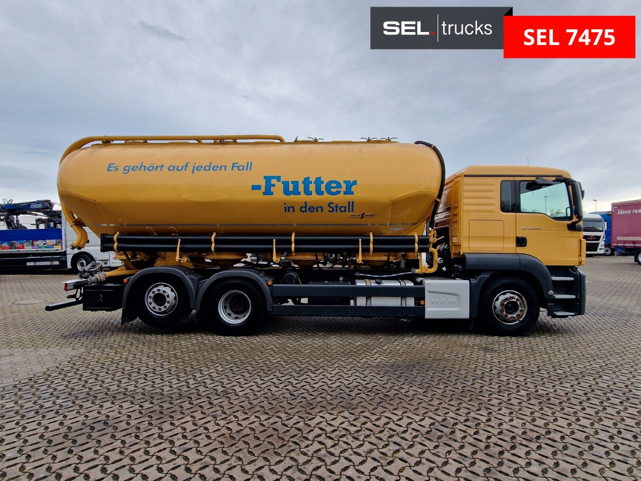 MAN TGS 26.440 6X2-4 LL / SILO / ZF Int. / Spitzer / - Tanker truck: picture 3 MAN TGS 26.440 6X2-4 LL / SILO / ZF Int. / Spitzer / - Tanker truck: picture 3